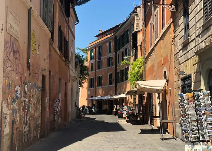 Trasteverehome - Paglia House Of 17century In Trastevere Appartement